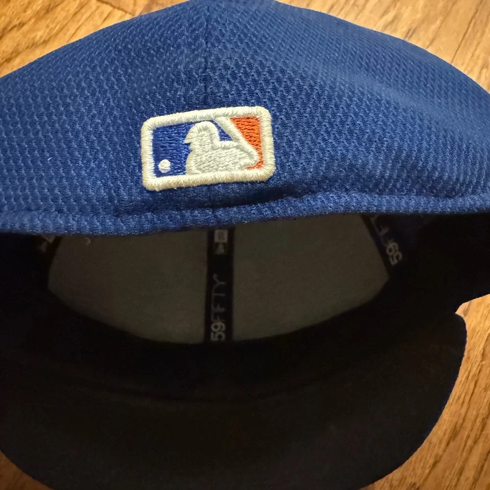 MLB New York Mets baseball hat cap 59Fifty size 7 3/8 - Picture 2 of 4